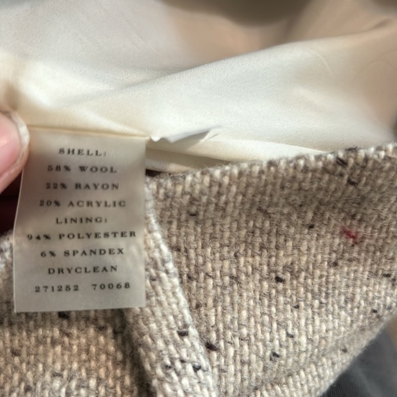 Ann Taylor wool blend pencil skirt - Picture 7 of 7